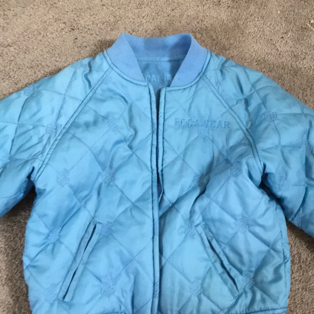 Rocawear reversible light blue jacket